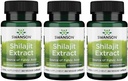 Swanson Shilajit Extract - Herbal Supplement Promoting Cell Growth Support - Natural Formula for Overall Wellness - (400 Milligrams 60 Veg Capsules) 3 Pack