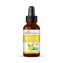 草のGoodness Mulleinの葉のエキス-肺のDetox、呼吸器及び消化器の健康のための草の Expectorant および酸化防止の特性のための Mullein の低下- Mullein のチンチ 1oz