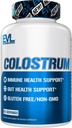 Evlution Nutrition Colostrum - Immune Health Support - Gut Health Support - 1,000mg Colostrum Per Serving - Gluten Free & Non-GMO - Dietary Supplement - 45 Servings - 90 Veggie Capsules