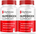 (2パック)Glynovax Pills、Glynovax All-Natural Support Pills、Glynovax公式アドバンストフォーミュラ、Glynovax for Optimal Health、GlynovaxサポートPills Reviews、60 Capsules for 2Months