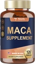 Totaria Maca Root Supplement, 120 Vegan Capsules, 60 Day Supply