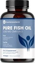 Pure Micronutrients - Omega 3 Fish Oil Supplement, EPA/DHA Fatty Acids, Burpless Fish Oil Supplements with Lemon - Heart, Eye, Brain & Immune Support - 90 Softgels