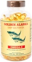 Omega 3 Alaskaの深い海の魚油1000mg 200のSoftgels