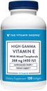 High Gamma Vitamin E - Supports Immune & Cardiovascular Health - 400 IU (120 Softgels)