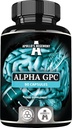 毎日の線量ごとのAPOLLOのHEGEMONYアルファGPC 600mg - 90のビーガンコリンのカプセル- 99%のコリンのAlfoscerateのサプリメント-リピッドコリン-記憶および集中のカプセル