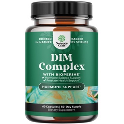 バイオペリンと男性のための純粋なDIMサプリメント - ホルモンバランス&前立腺の健康のための男性のためのDIMエストロゲンブロッカー - ブロッコリーフローレット付きDiindolylmethaneテストステロンコンプレックス - 60カプセル