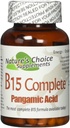 Nature's Choice Supplements B15 Complete Extra Strength, Pangamic Acid, with TMG&DMG 500mg 90 Capsules