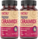 DEVA Vegan Vitamins Skin Restoring Ceramide Supplement Tablets, 60 Count, (Pack of 2)