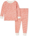 Burt's Bees 赤ちゃんの男の子 Pajamas、Tee Pant 2-piece Pj セット、100% オーガニックコットンとトドルパジャマボトム、ストーリーブックSaurus、4T US