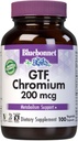 Bluebonnet Nutrition GTF Chromium 200 mcg, Soy-Free, Gluten-Free, Non-GMO, Kosher Certified, Dairy-Free, Vegan, 100 Vegetable Capsules
