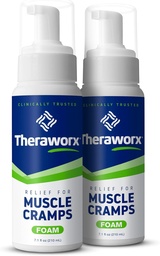 筋肉のためのTheraworxの救助は泡の速い行為筋肉Spasm、マグネシウムの硫酸塩との足の痛み- 7.1のoz - 2の計算を泡立ちます
