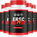 (5 Pack) ErecBoost Capsules, Original Capsulas Supplement Pastillas - Advanced Formula, 300 Capsules for 5 Month