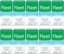 Fleet Liquid Glycerin Suppositories, 4 Count (Pack of 10)