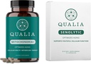 Qualia ライフサイエンス バンドル Qualia Mitochondria + & Qualia Senolytic, 最適な細胞修復と若返りをサポートするエイジングサプリメント