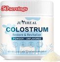 人のための牛のColostrum、60%のlgG 3000のmgのColostrumの粉のColostrumの補足、免疫サポート、草の餌のColostrumの牛たん粉、50のサービングを混合すること容易