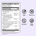 Rest-ZZZ Extra Strength - Sleep Support Supplement - Fall Asleep & Stay Asleep - Calms Nervous System - Naturally Ease Muscle Tension & Restlessness - Low Dose Melatonin GABA & Chamomile - 60 Capsules