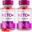 NutraRize (Pack of 2 Ripped Results Keto ACV Gummies Advanced Weight Loss, RippedResults Reviews (120 Gummies)