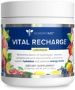 Gundry MD Vital Recharge Supplement Powder - Advanced Energy Formula with Electrolytes - Supports ATP Supply - 30 Servings