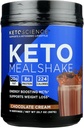 Keto Science Chocolate Cream Ketogenic Meal Shake Dietary Supplement, Paleo Friendly, 20.7 Ounces (Pack of 1)