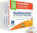 Boiron Oscillococcinumのフレーク症状、白、36カウントのホメオパシー薬