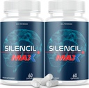 IDEAL PERFORMANCE (2 Pack) Silencil Tinnitus Max Supplement Pills Silencio Silencile (120 Capsules)