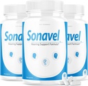 IDEAL PERFORMANCE (3 Pack) Sonavel Hearing Support Formula Tinnitus Pills Supplement (180 Capsules)