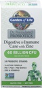 Garden of Life, DR. Formulated Probiotics Digestive & Immune Care with Zinc, 30 Count