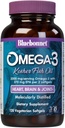 Bluebonnet Nutrition Omega-3 Kosher Fish Oil、ナチュラルトリグリセリドフォーム、グルテンフリー、Dairy-Free、Kosher認定、非GMO、3rd Party Tested、Molemally Distilled、120ベジタリアンSoftgel、60サービング