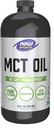 NOW Foods Sports Nutrition, MCT (Medium-chain triglycerides) Oil 14 g, Weight Management, Liquid, 32-Ounce